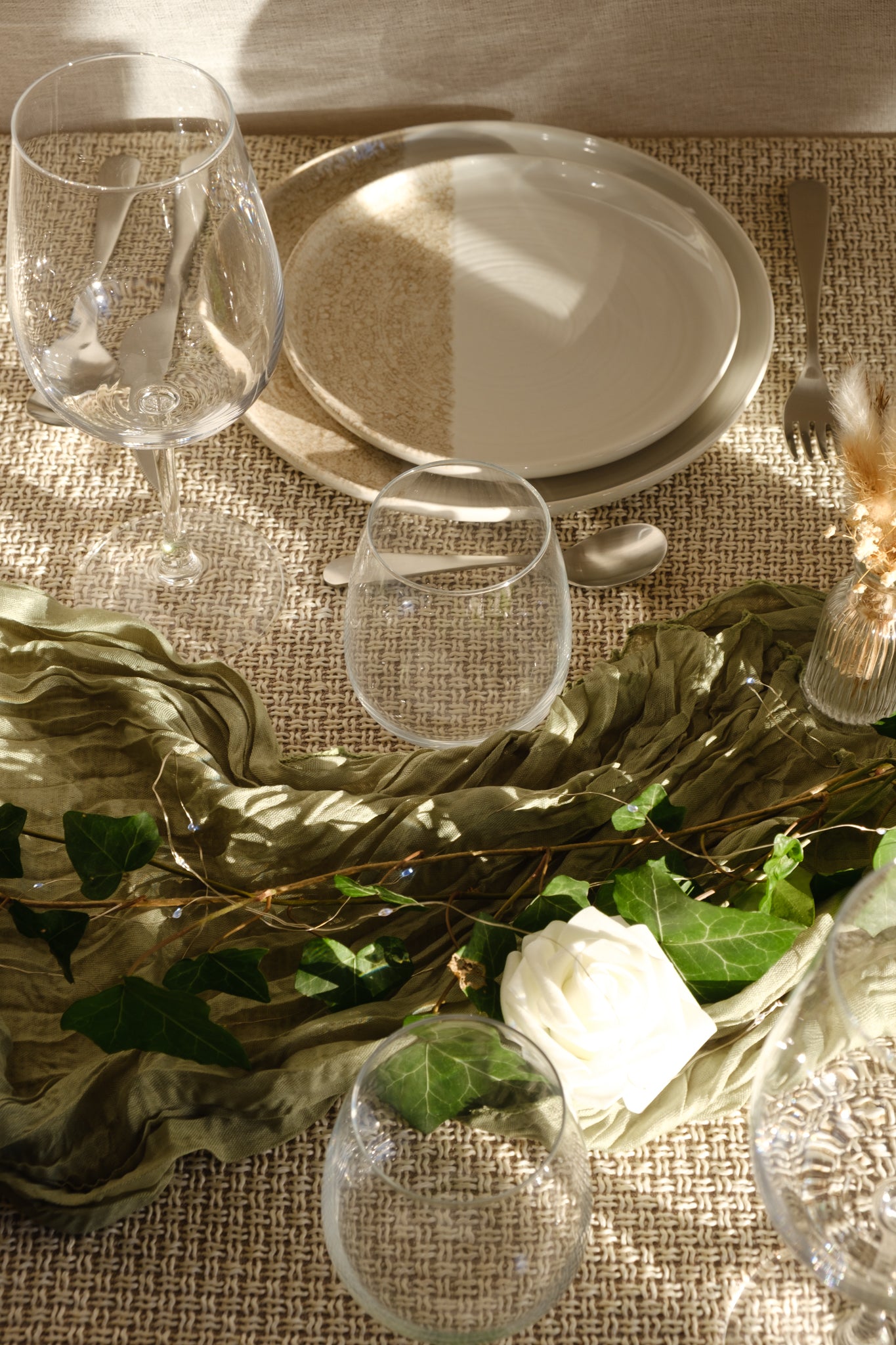 Table Vert d'eau